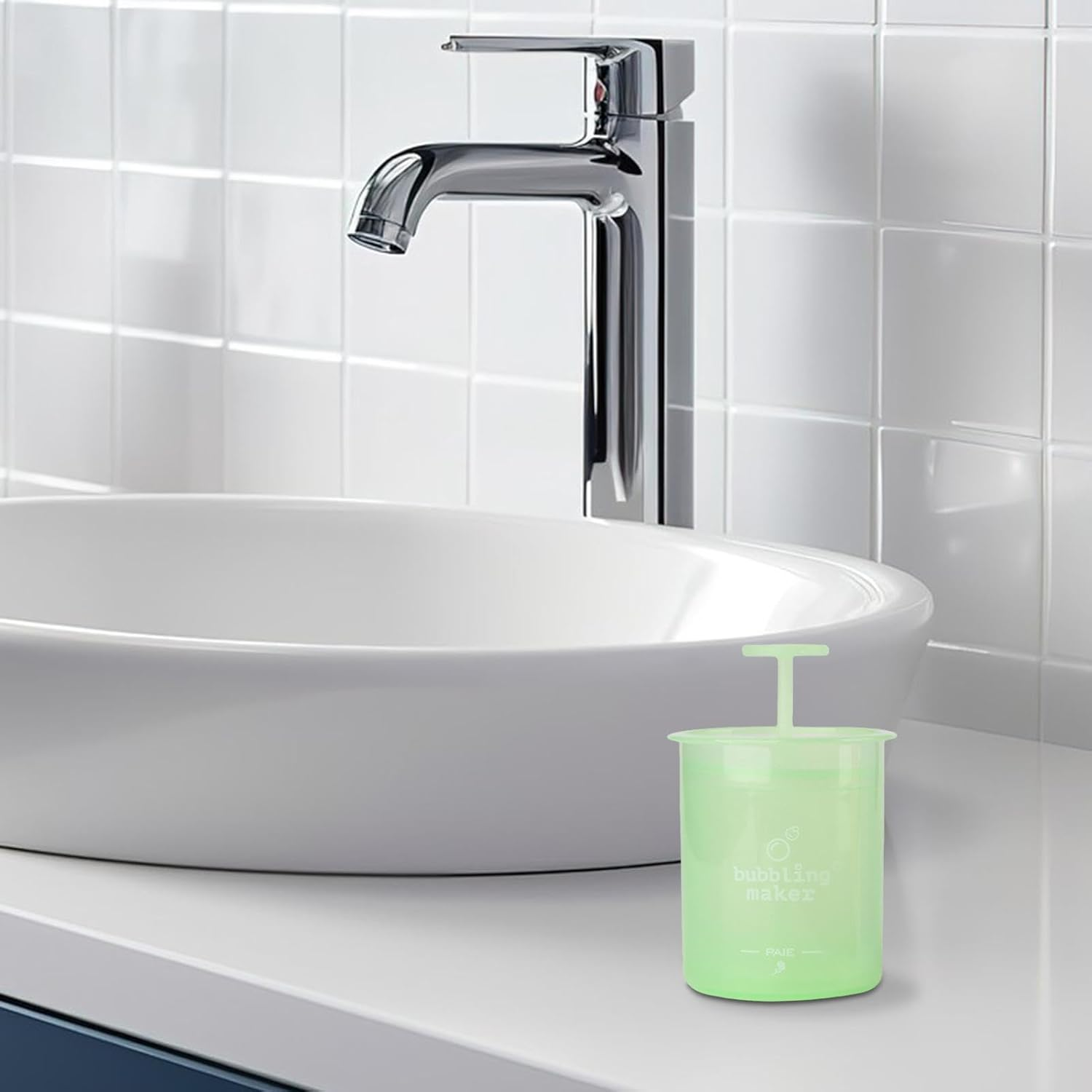 Foam Maker - Face Cleanser Foaming Bottle Bubble Foamer,Skincare Cleansing Foaming Maker, Cleanser Foam Maker, Facial Cleansing Tool for Women - Pink image number 2