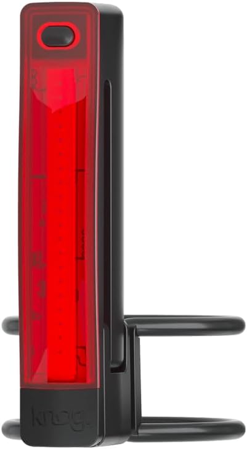 Knog plus Bicycle Rear Light, Black image number 1