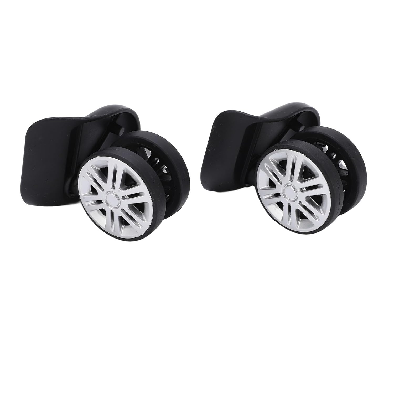 1 Pair A65, Wheels Mute Swivel Suitcase Luggage Samsonite Replacement Wheels Replacement for Caster Repair Parts image number 5