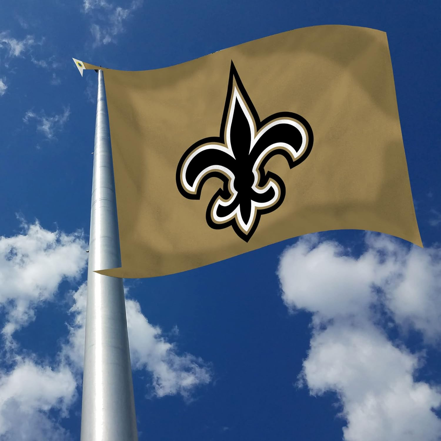 NFL New Orleans Saints 3-Foot-By-5-Foot Banner Flag image number 4