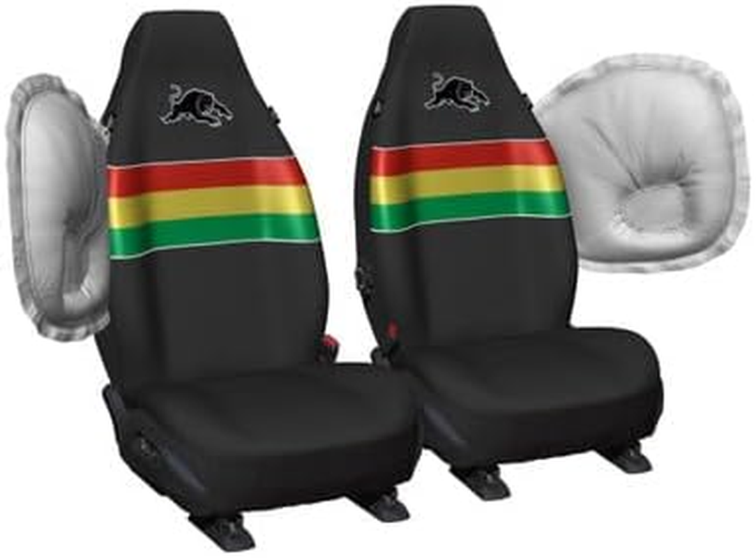Sperling Penrith Panthers Official NRL Seat Cover and Steering Wheel Cover Combo image number 3