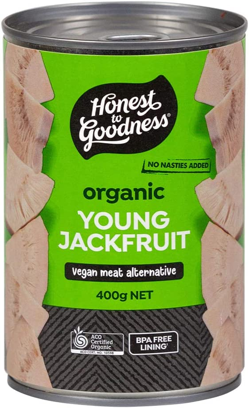 Honest to Goodness Organic Young Jackfruit, 410 G - Ethically Sourced and Sustainably Grown. Vegan, Soy and Wheat Free Meat Alternative! Texture Similar to Pulled Meat. image number 2
