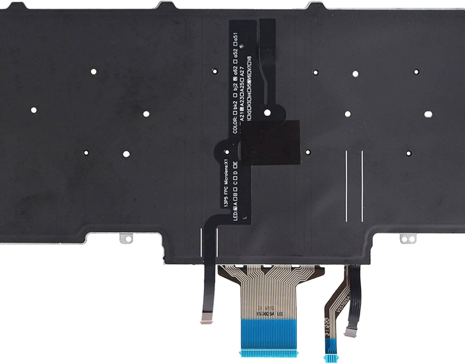 SUNMALL Replacement Keyboard with Backlit and Trackpoint Compatible with Dell Latitude E5550 P37F E5570 P48F E5580 E5590 E5591 5550 5570 5580 P60F 5590 5591 image number 4