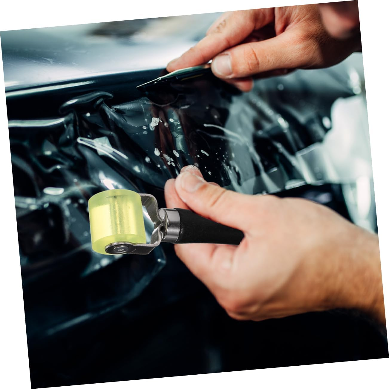 WEKADRIN Automotive Sound Deadening Roller Rubber Noise Insulation Tool for Car Sound Reduction and Damping image number 2