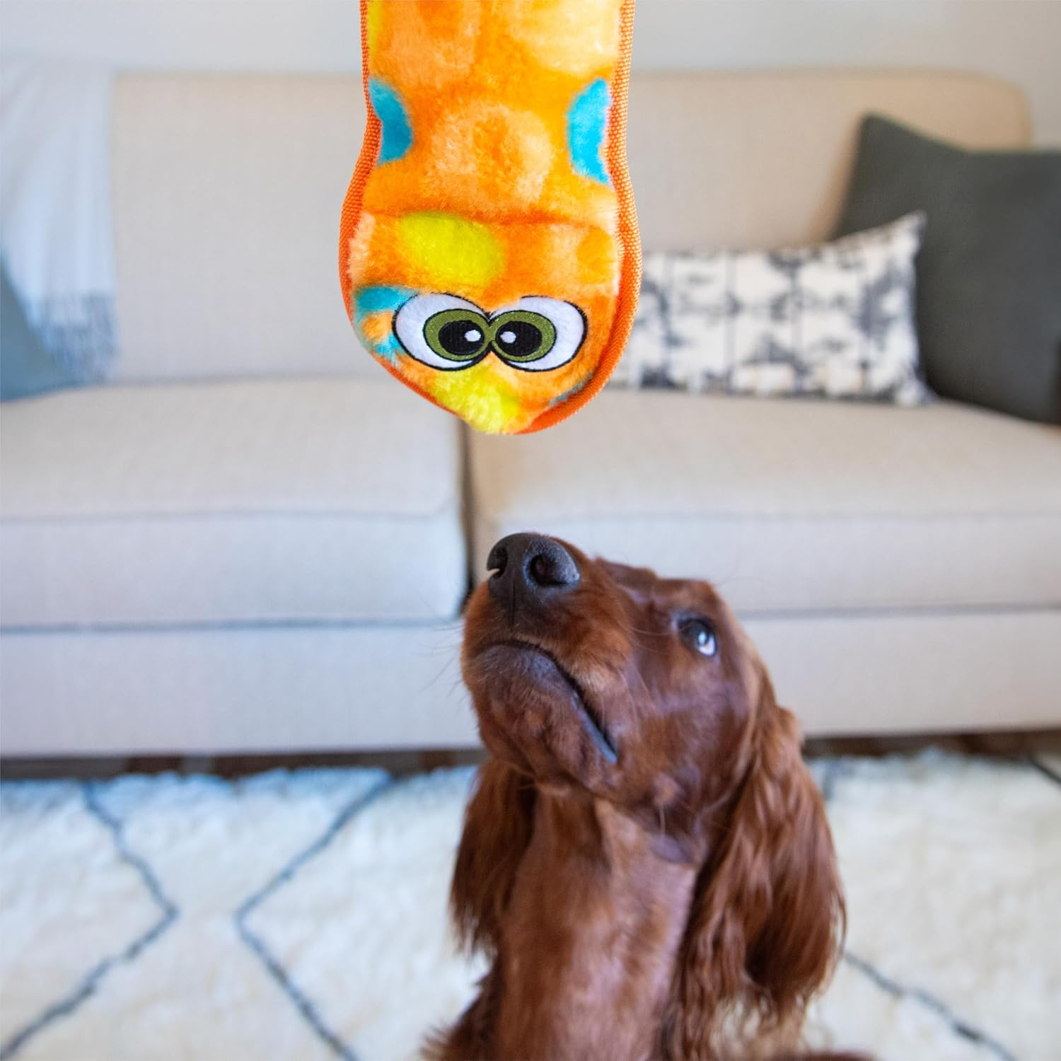 Outward Hound Petstages Sssupreme Snake Stuff-Free Dog Toy image number 4