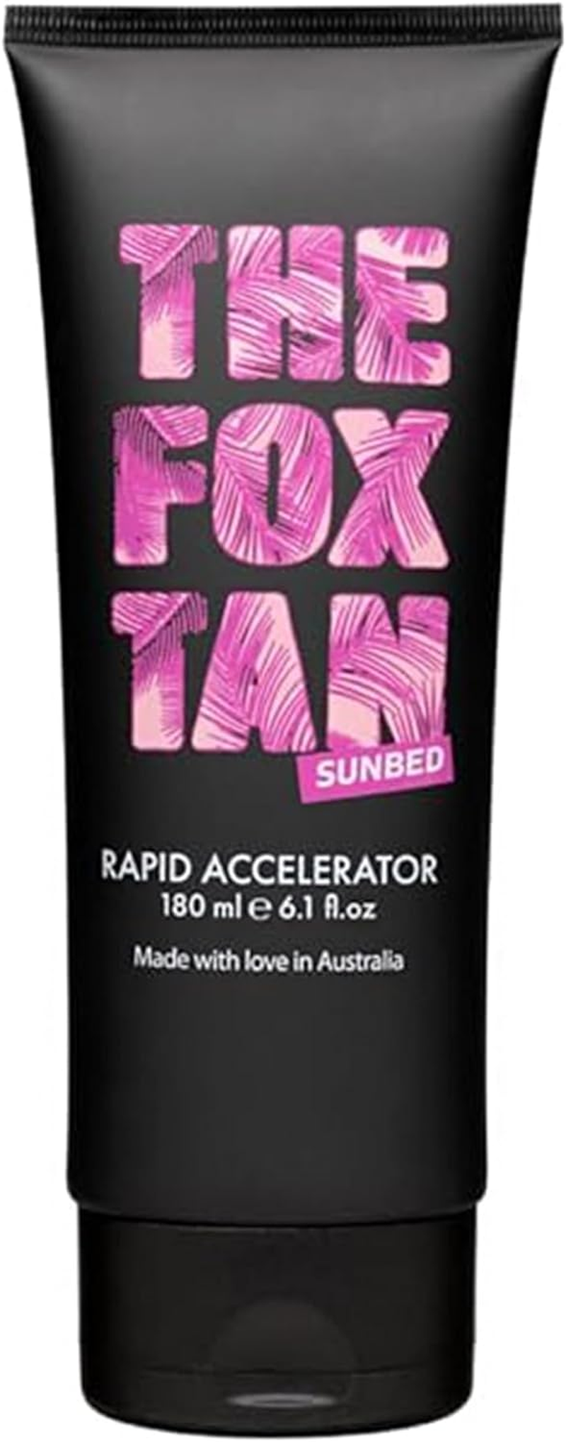 The Fox Tan Rapid Accelerator, Accelerator Lotion for Sunbed Tanning, Creates Darker, Faster & Long-Lasting Tans, Vegan & Cruelty-Free, 180Ml image number 5