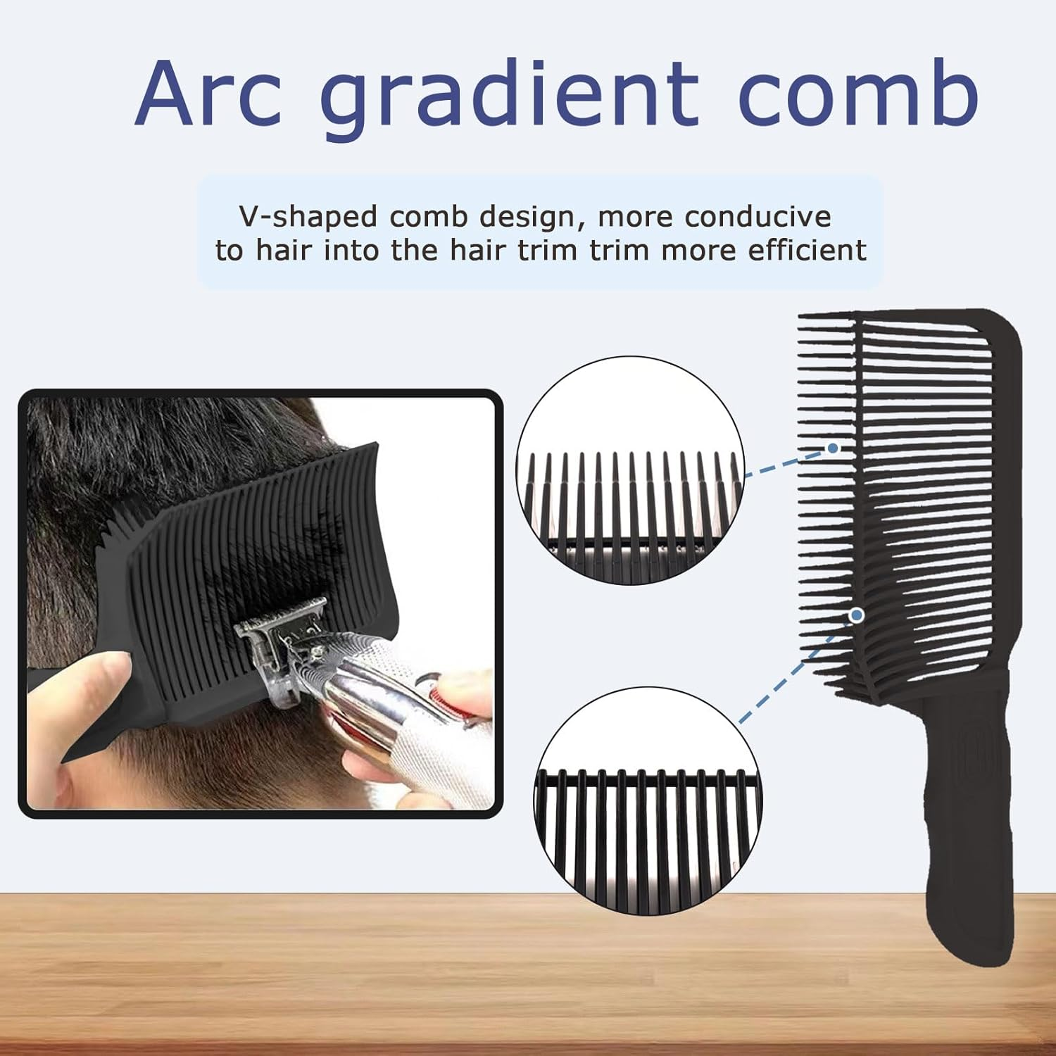 SSKHE Haircut Stencil, Easy Hair Cutting Aid, Professional Hair Cutting Stencil image number 1