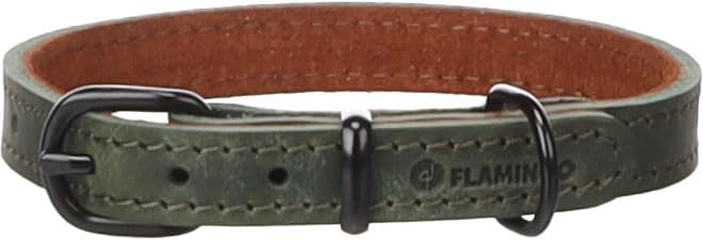 Dog Collar Montana Green S 29,5-35,5Cm 15Mm image number 1