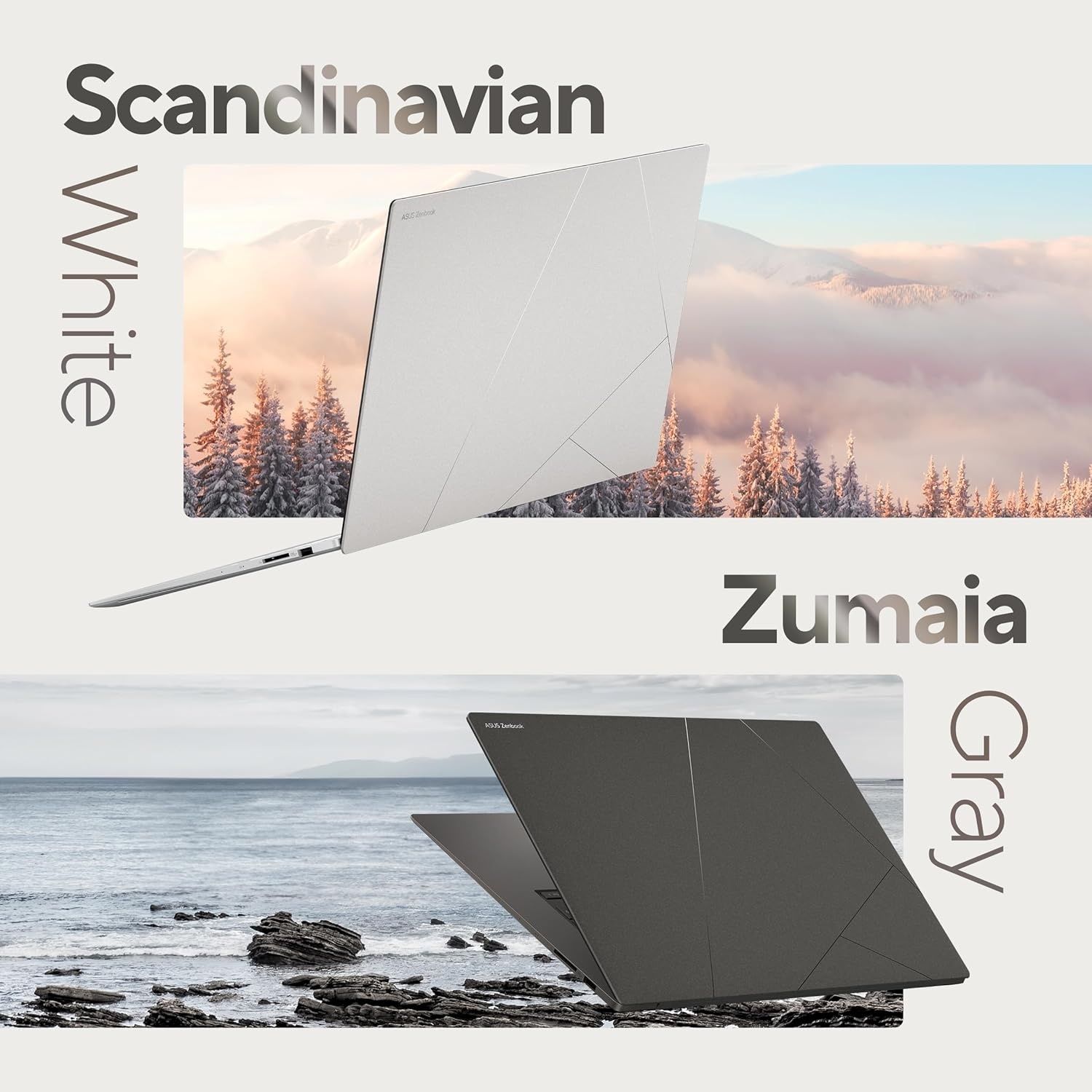 ASUS Zenbook S 16 Lifestyle Laptop. 16" 3K OLED Display. AMD Ryzen AI 9 HX 370 Processor 2.0Ghz (Up to 5.1Ghz) up to 50TOPS. LPDDR5X 32GB RAM. 1TB Pcie 4.0 SSD. Wi-Fi 7. Win 11 Home image number 1