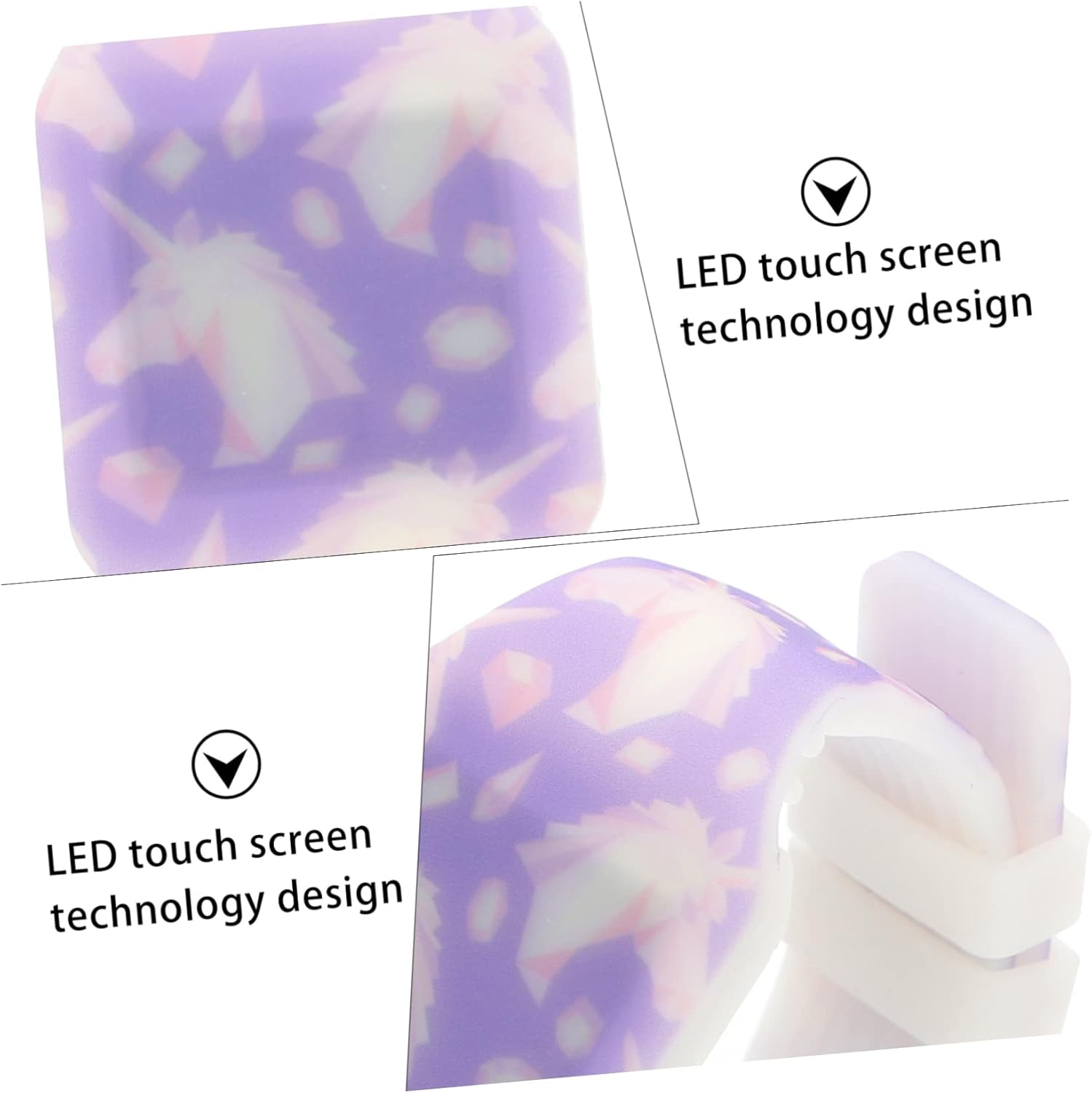 KONTONTY Children'S Watch Outdoor Watch Kid Watch Childrens Watch Digital Watches for Kids Girls Digital Watch Digital Watch for Kids Silicone Watch Kids Digital Watch Boy LED Electronic image number 2