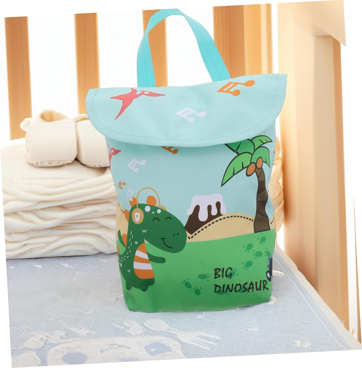 MERRYHAPY Elegant Diaper Bag Pouch Wet Dry Separation Convenient for Boys Swimsuit Laundry image number 4