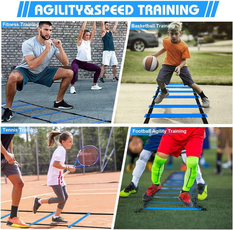 UHAPEER Football Speed Agility Training Set