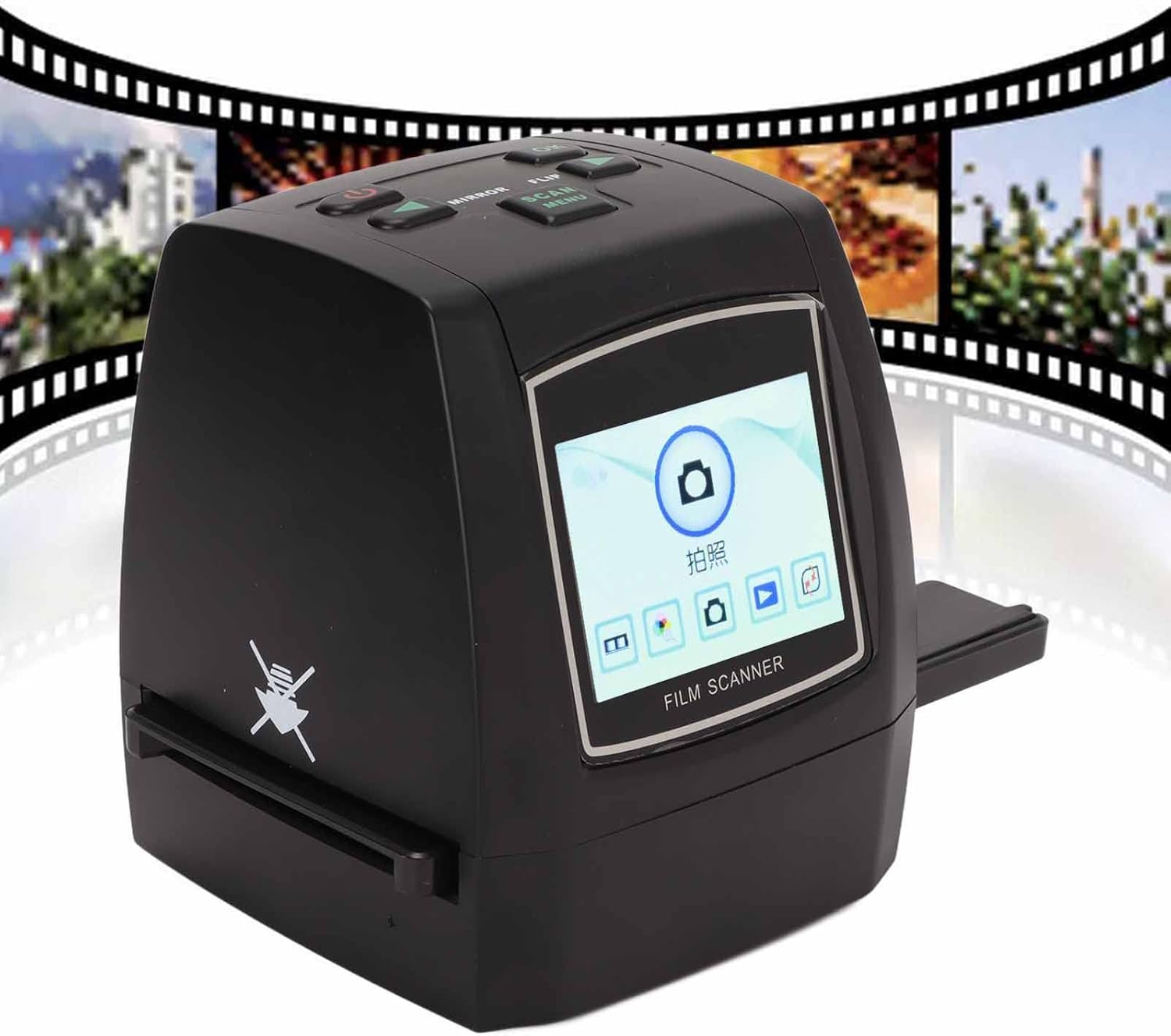 Film Scanner, Slide Scanner, 35Mm, 126, 110, Super 8 Film to JPEG Digital Converter (AU) image number 2