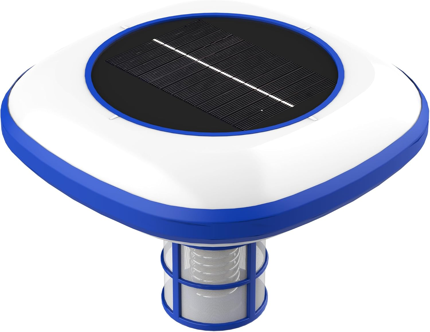 Advwin Solar Pool Ionizer, Floating Powered Pool Cleaner, Thicker Copper Ionization Purifier for Water Algae Inhibition, up to 35,000 Gal, 85% Less Chlorine, for Freshwater Saltwater Spas image number 3