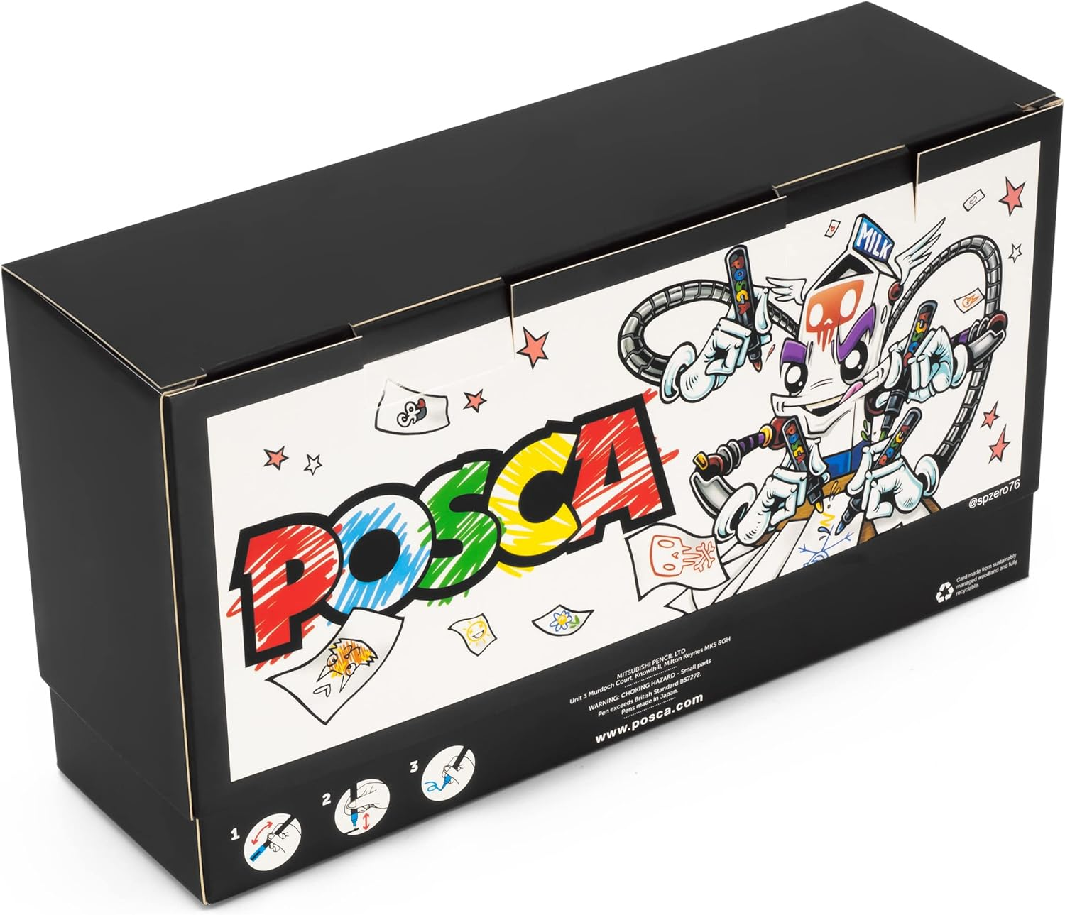 POSCA - PC-3M - Paint Marker Art Pens - 0.9-1.3Mm - Deskset of 23 Colours image number 5