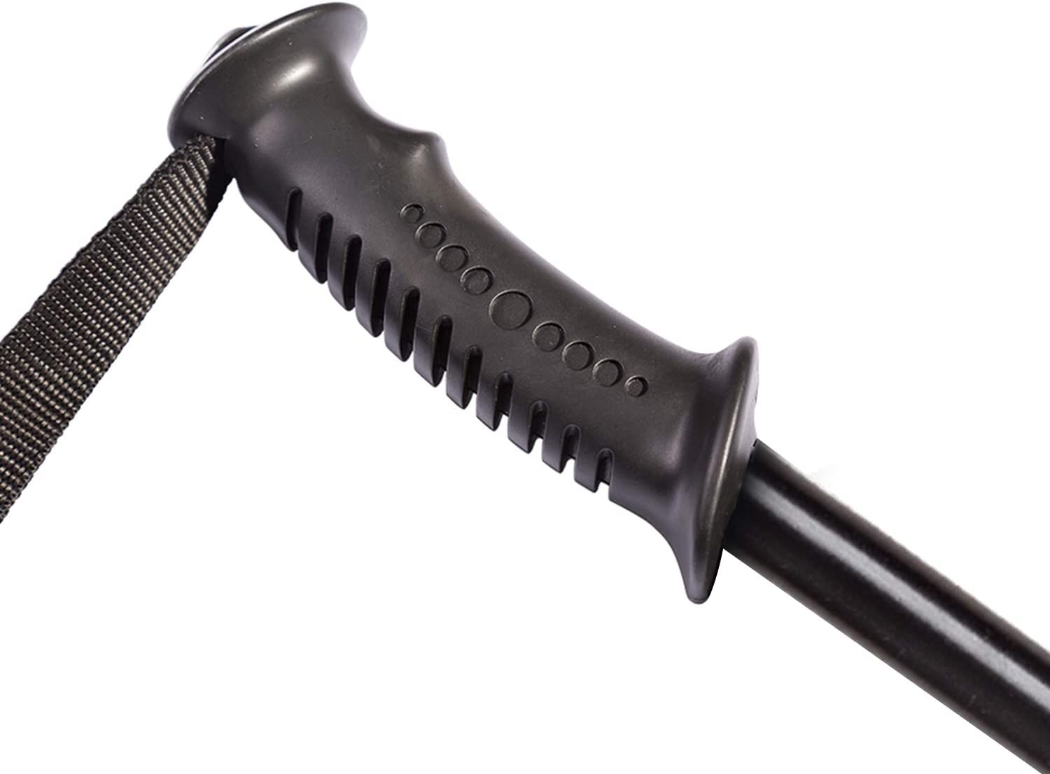 REPTI ZOO 57" Professional Stainless Steel Retractable Snake Hook Reptile Catcher Stick Rattlesnake Grabber Pick-Up Handling Tool