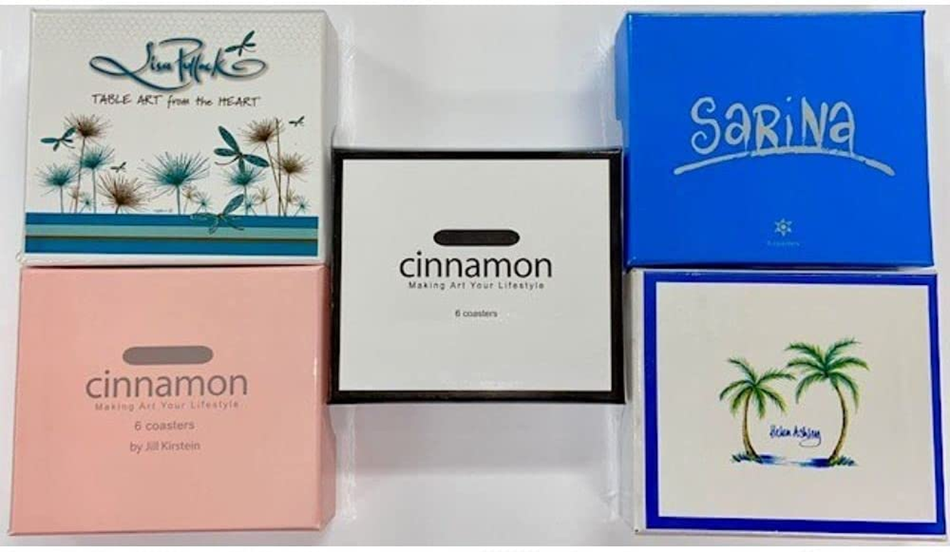 Cinnamon Times Now past Placemats 6-Pieces Set, 34 X 26.5 Cm, Multicolor