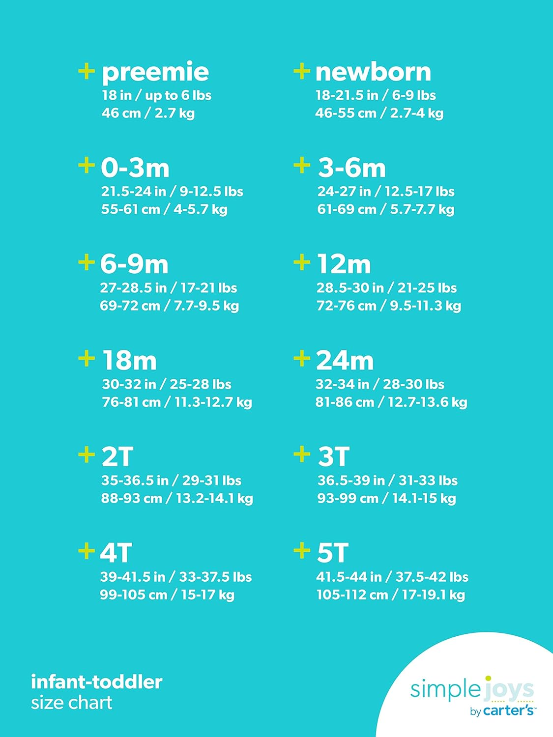 Simple Joys by Carter'S Baby Boys' 2-Pack Pull on Pant