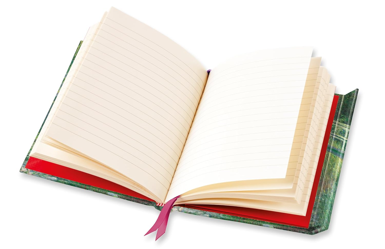 Foiled Journal #193: Bridge over a Pond of Water Lilies image number 4