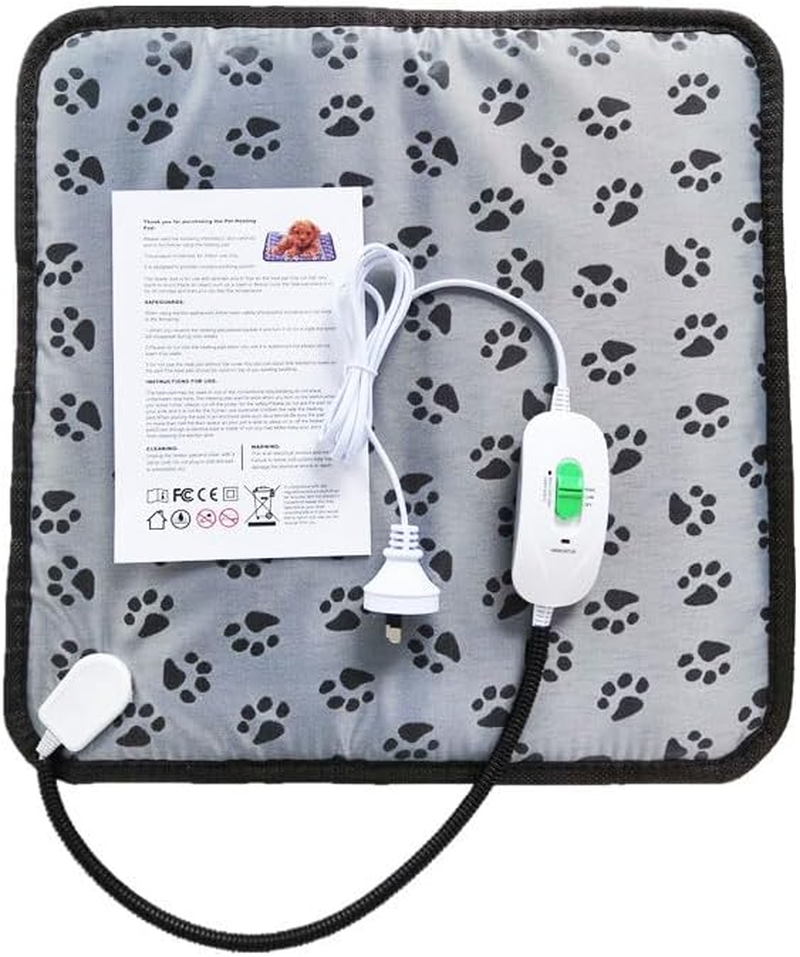 STEXX Pet Heating Pad Paw 45X45Cm Pet Electric Heat Mat, for Dog Cat House, Waterproof, AU Plug image number 6