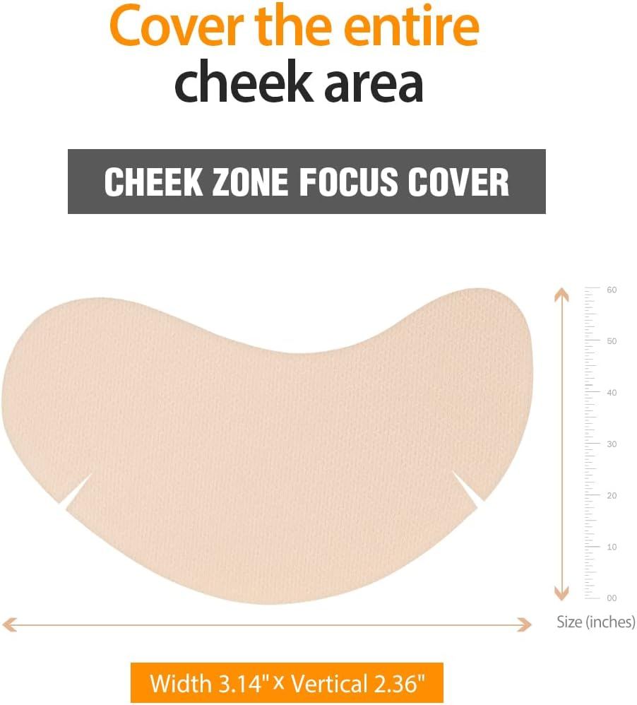 DASHU Daily Sunshield Golf Patch 5 Pairs | Korean Skin Care Cooling Gel Patches for Outdoors | Portable Collagen Patches for Face | Age Defying Sun Shield Peptide Patch | Easy Peel off Facial Patches image number 4