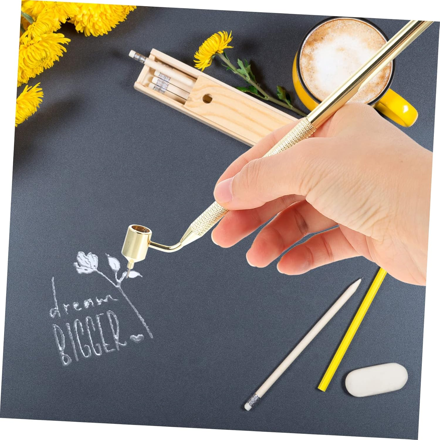 2Pcs Pen Repair Precision Touch up Paint Pen for Drawing Automotive Paint Thin Line Fluid Writer image number 5