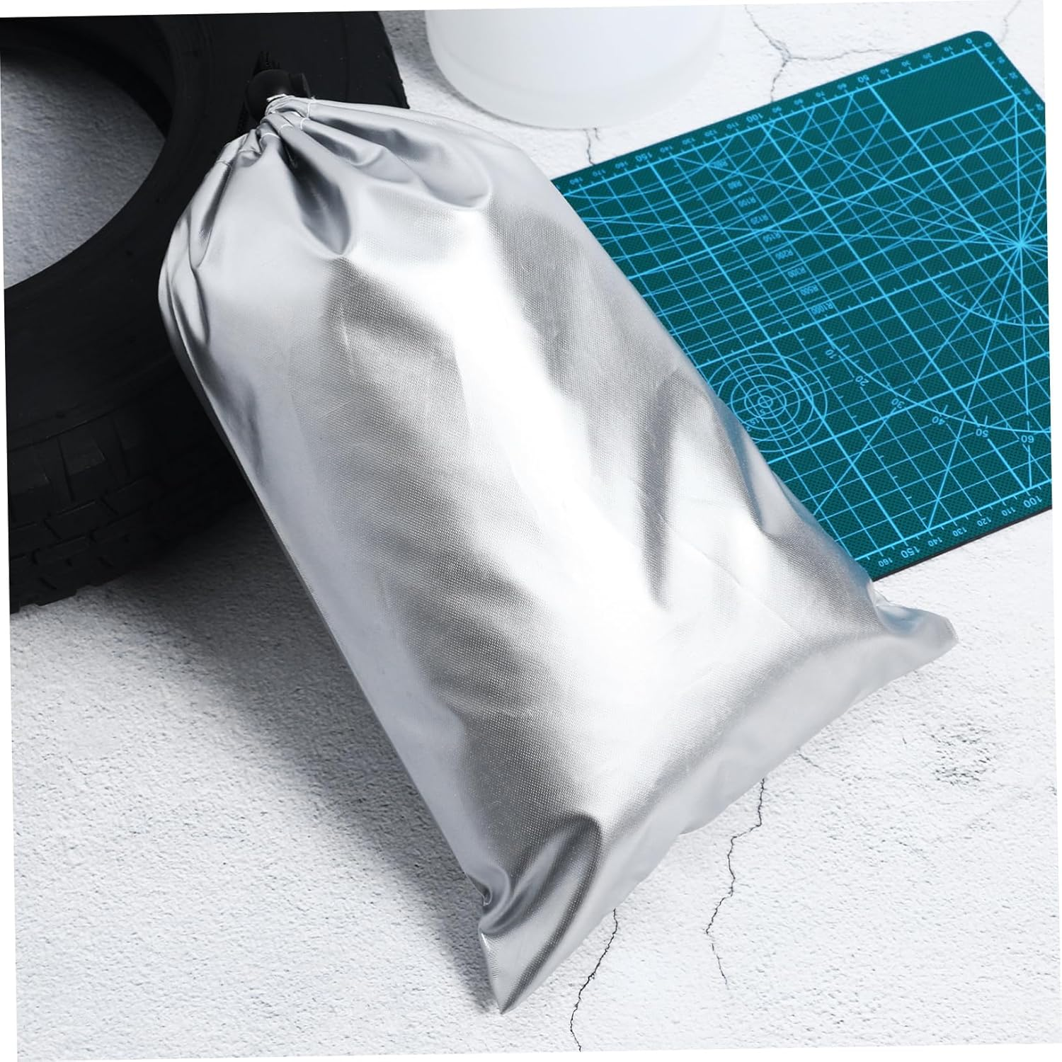 BELLIFFY Rv Tire Covers for Storage Oxford Wheel Cover Lightweight Tire Storage Bag Sealed Design for Easy Use Protection for Trailers Campers Suvs and Trucks