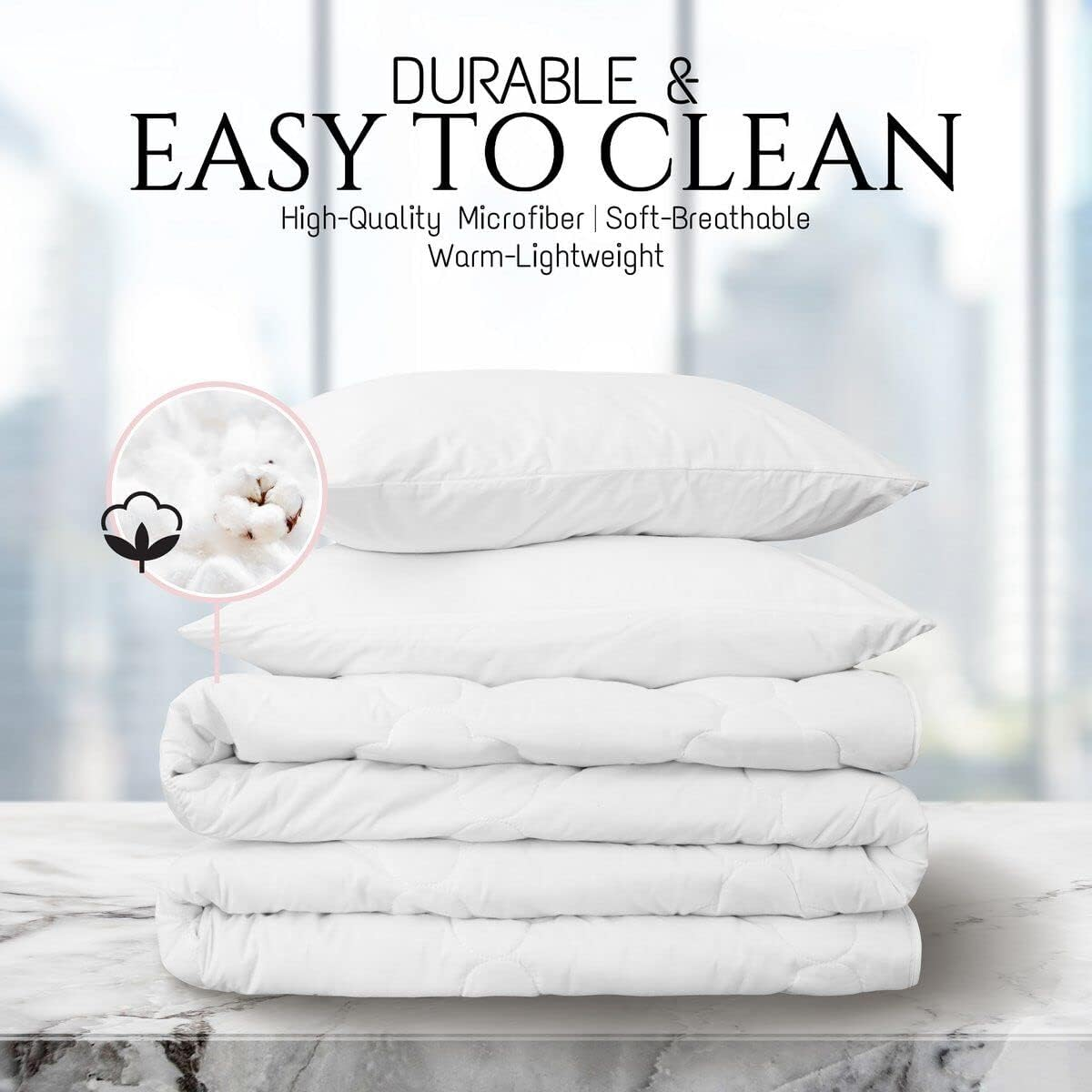 Manfei Cute Unicorn Comforter Set King Size, Pink Blue Glitter Princess Bedding Set 3Pcs, Girls Woman Bedroom Decor, Cartoon Kawaii down Comforter for Kids, Girly Dreamy Duvet Insert, 2 Pillowcases image number 2