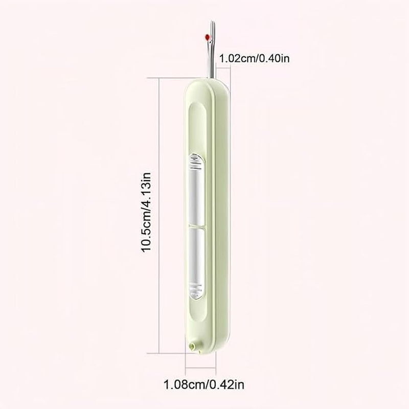 2-In-1 Needle Threader and Seam Ripper, 2Pcs 2-In-1 Needle Threader Seam Ripper,2 in 1 Threading and Thread Removal Tool,2-In-1 Retractable Seam Remover Seam Ripper,2 in 1 Needle Threader Seam Ripper image number 6