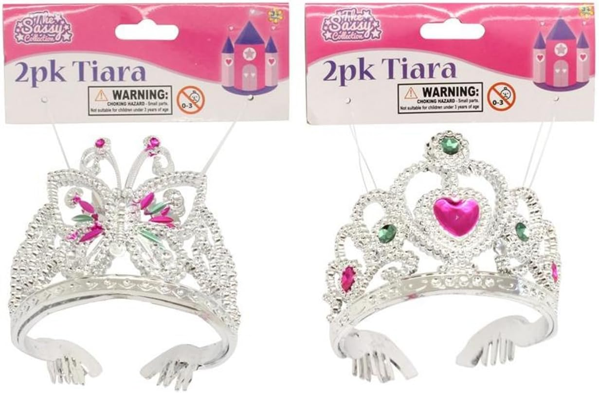 The Sassy Collection Tiara (Pack of 2)