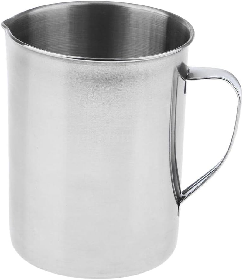 Segolike Stainless Steel 2L Laboratory Kitchen Graduated Measuring Cup with Handle image number 4