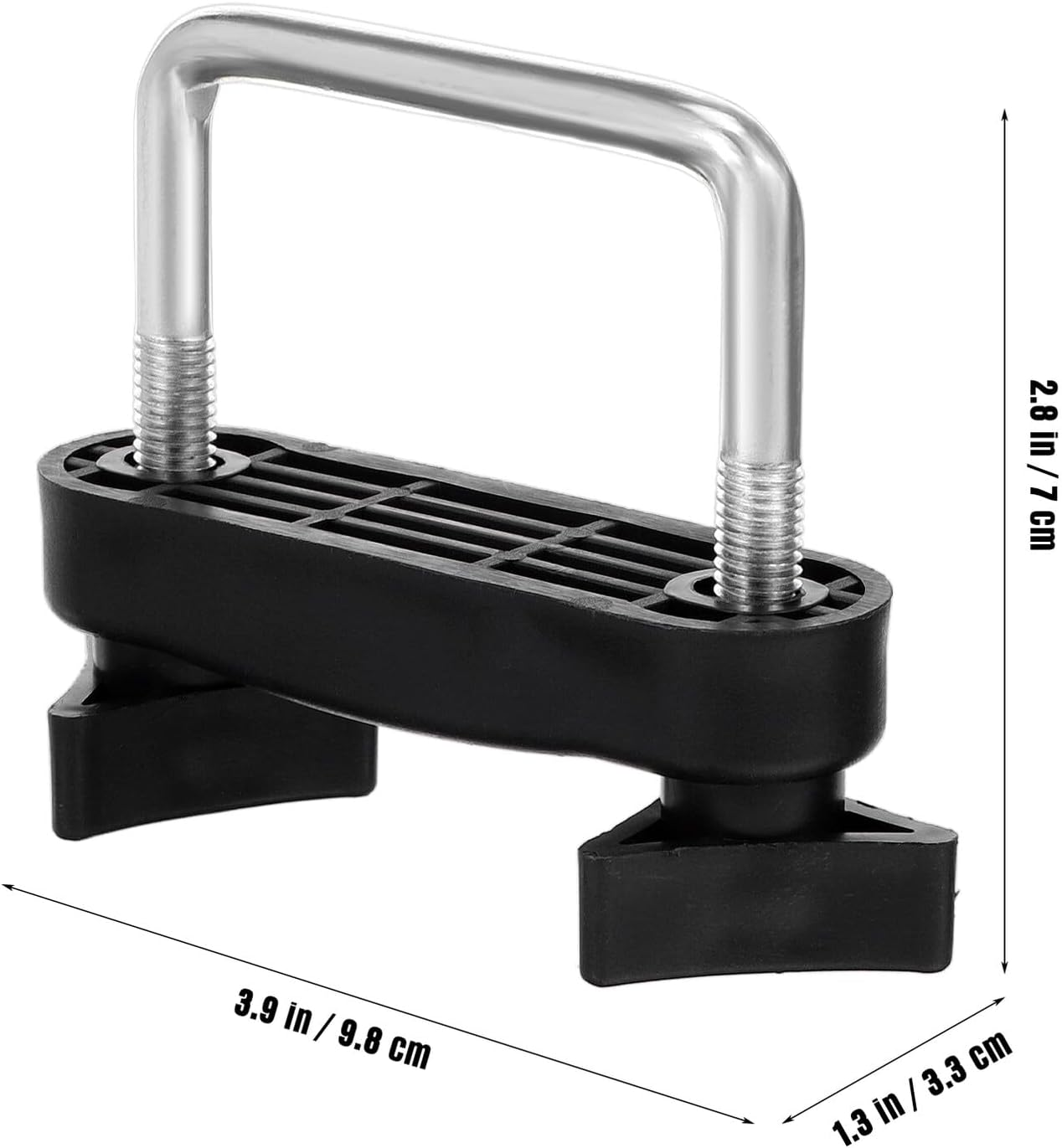 Car Rack Mount Clip Roof Luggage Accessories Crossbar Fixator Clamp for Cars Trucks Secure Heavy-Duty Vehicle Roof Rack Holder for Travel and Family Trips image number 4