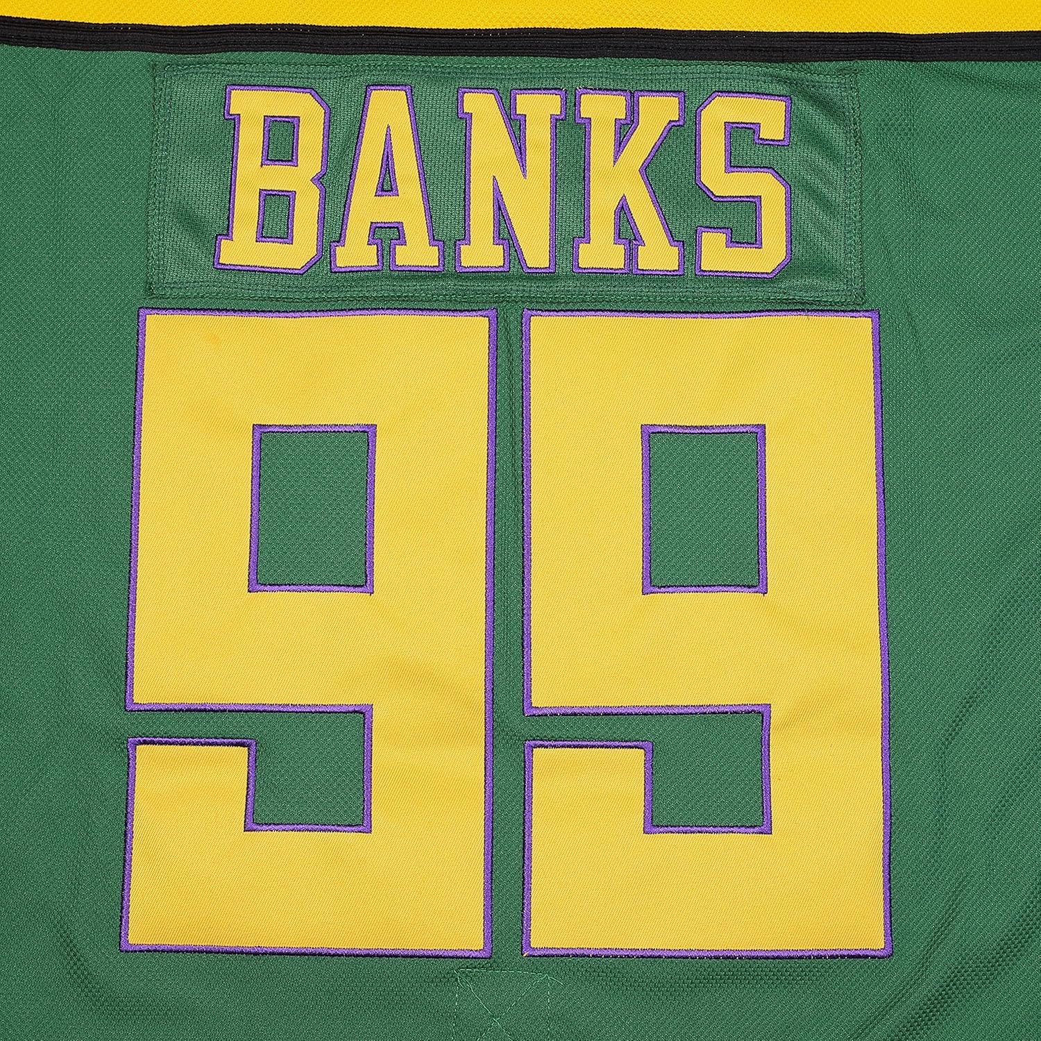 Mighty Ducks Ice Hockey Jersey #96 Charlie Conway #99 Adam Banks,90S Movie Hockey Jersey for Men and Women image number 4