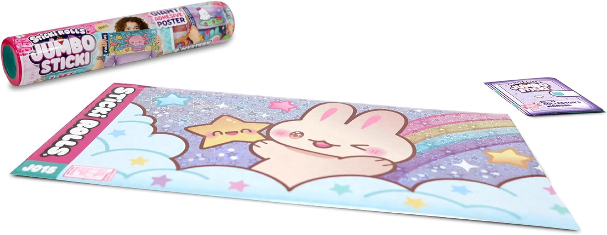 Sticki Rolls Jumbo Sticker Capsule Tube image number 6