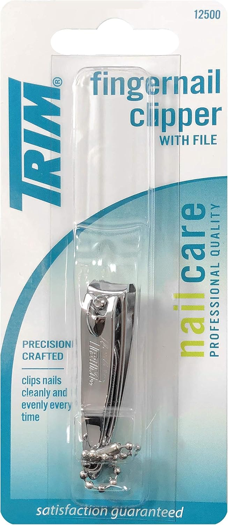 Trim Nailcare Fingernail Clipper with File Pack of 6 image number 3