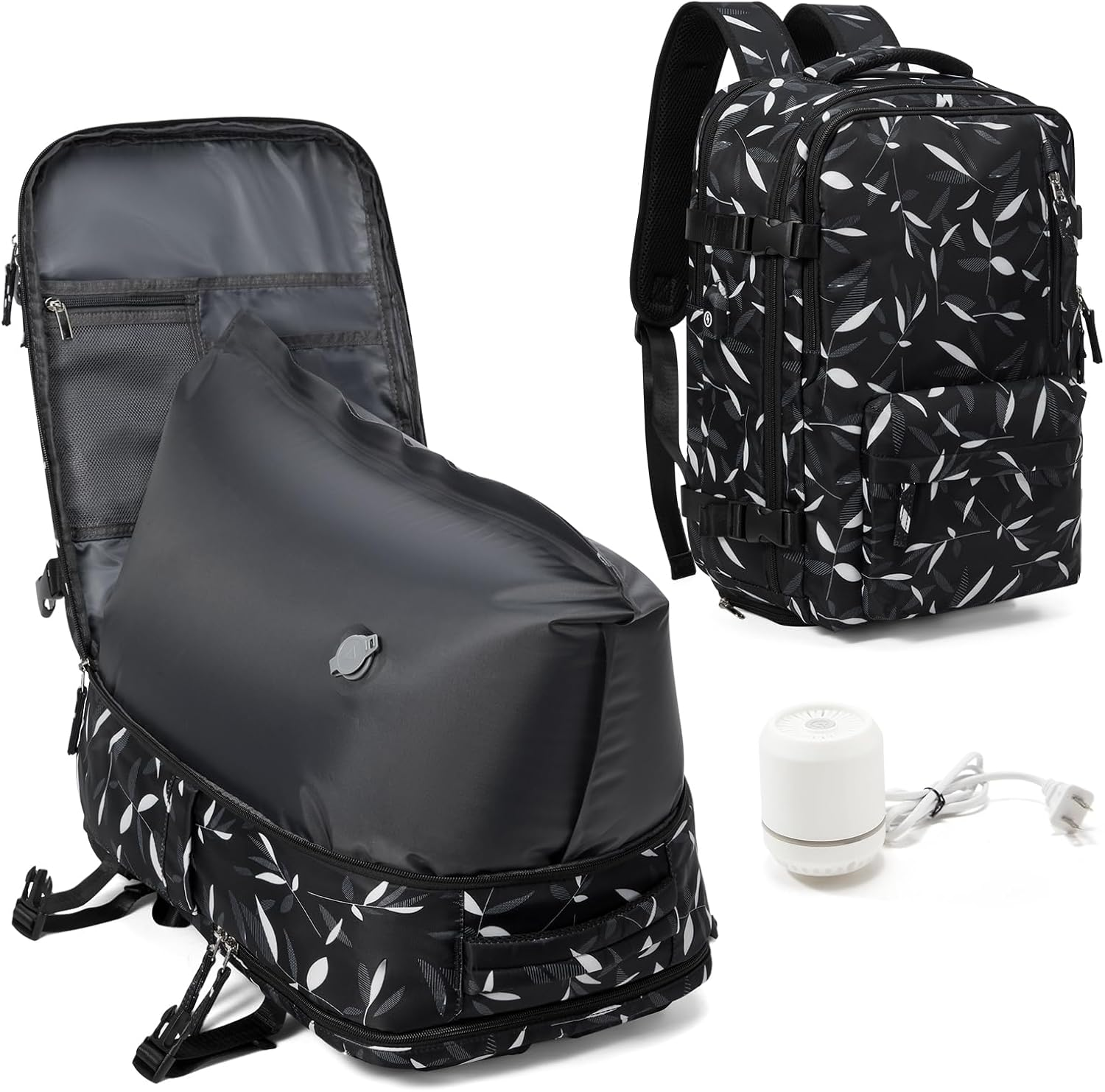 Large Airback Backpack with Vacuum Seal Compression