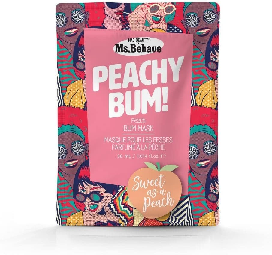 Mad Beauty Ms Behave Peachy Bum Mask 30 Ml