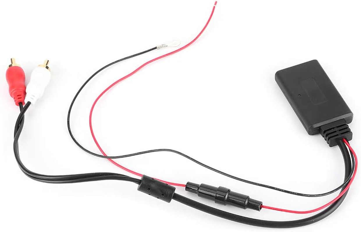 Bluetooth Aux Receiver Module, 12V Universal Adapter Module Music Receiver Car Kit with 2 Input Aux Audio, Wireless Receiver Module for Car Radio Stereo Speaker image number 6