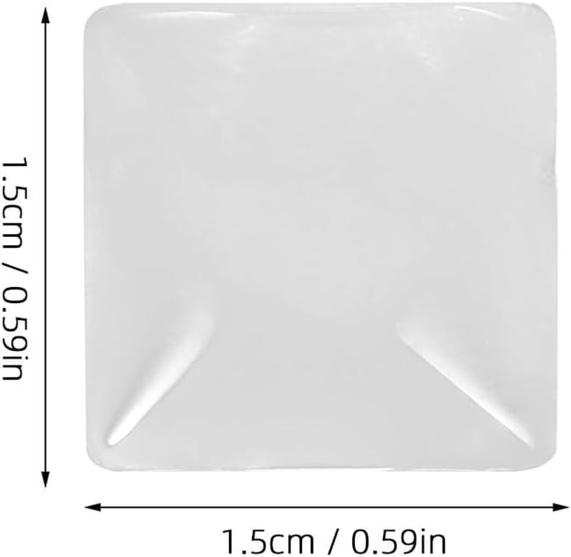 TEHAUX Nail Art Display Rack with 100Pcs Glass Nail Charts Square Manicure Tool for Professional Salon and Diy image number 6