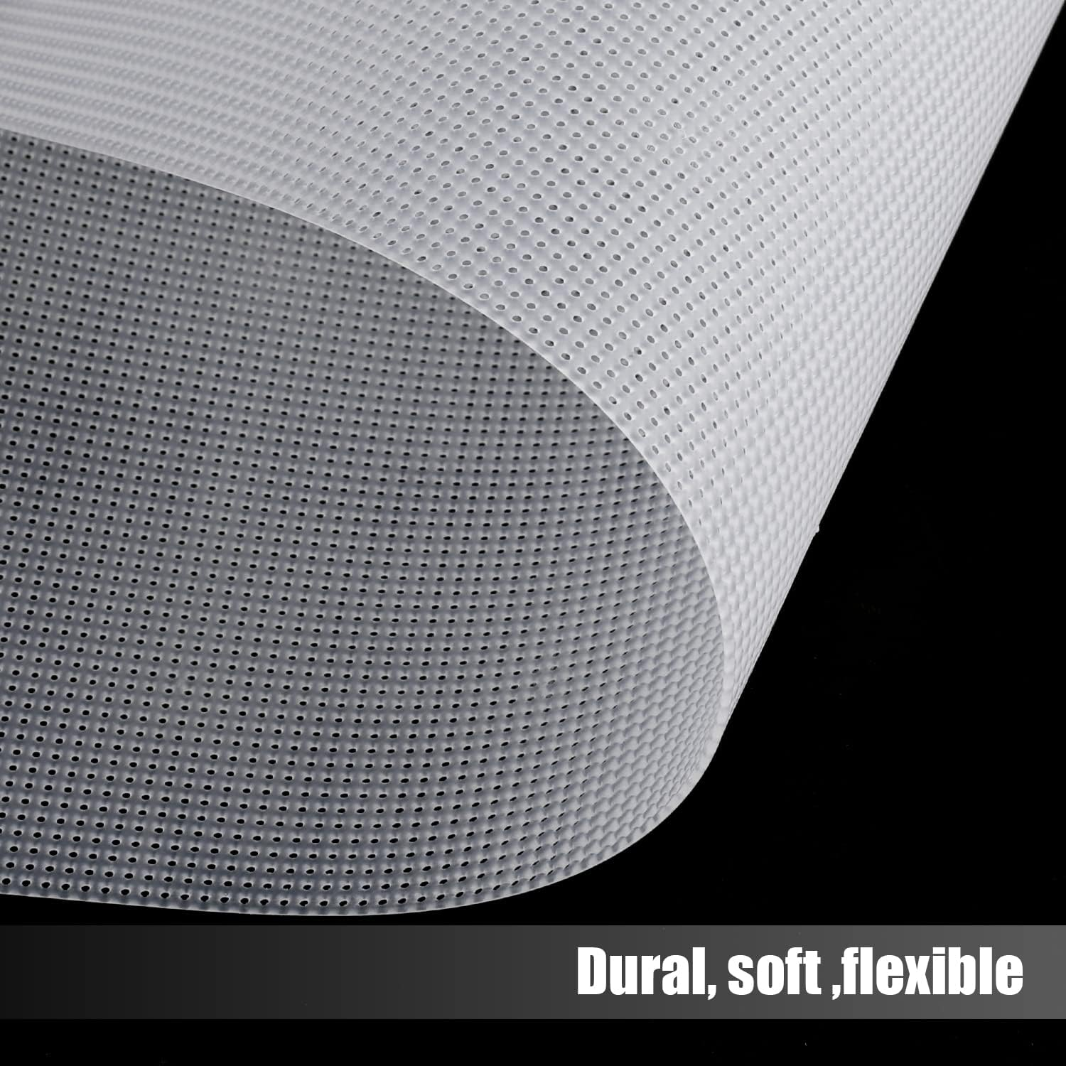 6Pcs Plastic Mesh Canvas Sheets, 14 CT Clear Plastic Mesh Canvas Sheets for Embroidery Making, Cross Stitch Plastic Aida Mesh Screen for Crafts DIY Crochet Projects (11X8.2 Inch) image number 6