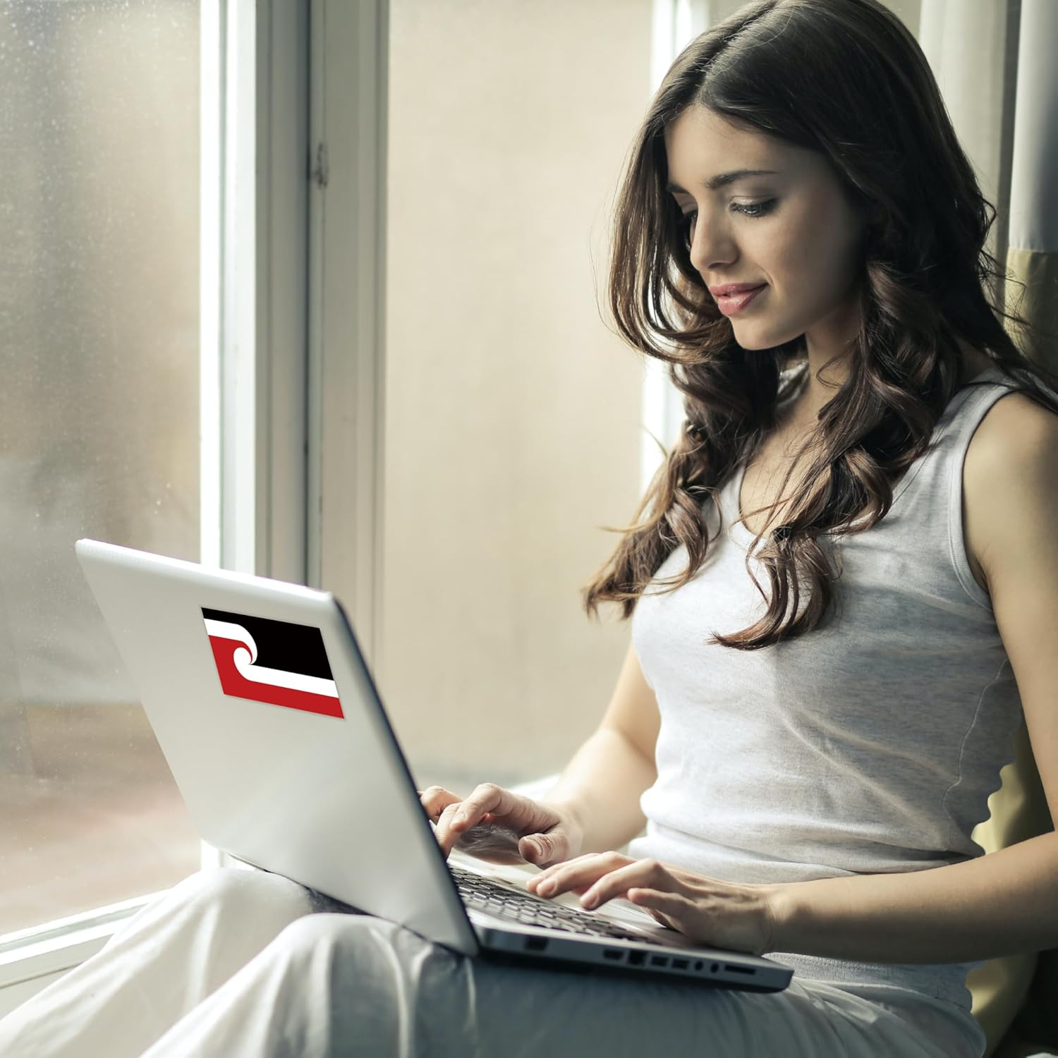 5 PCS Maori Flag Sticker,Maori Banner Decal for Car Bumper Window Laptop image number 2