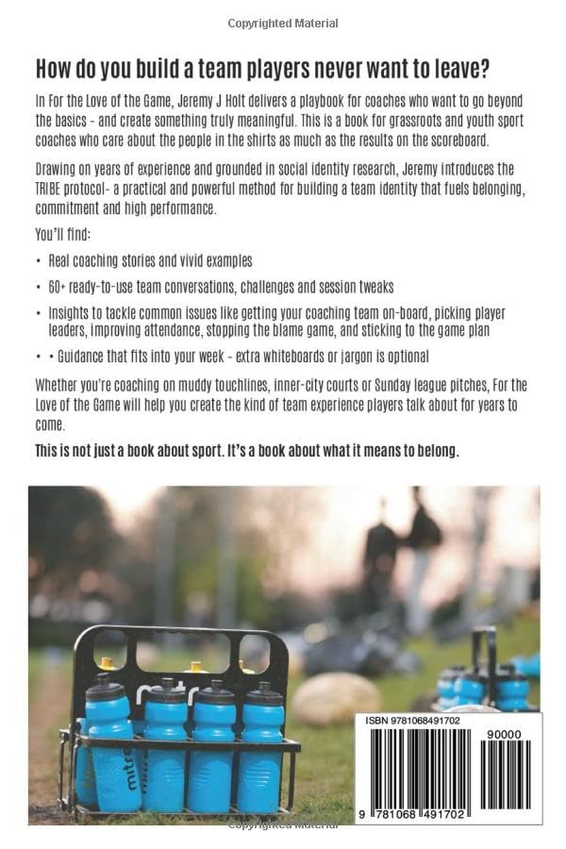 For the Love of the Game: How to Coach Identity, Belonging and Performance in Sport. a Playbook for Grassroots Coaches. image number 1