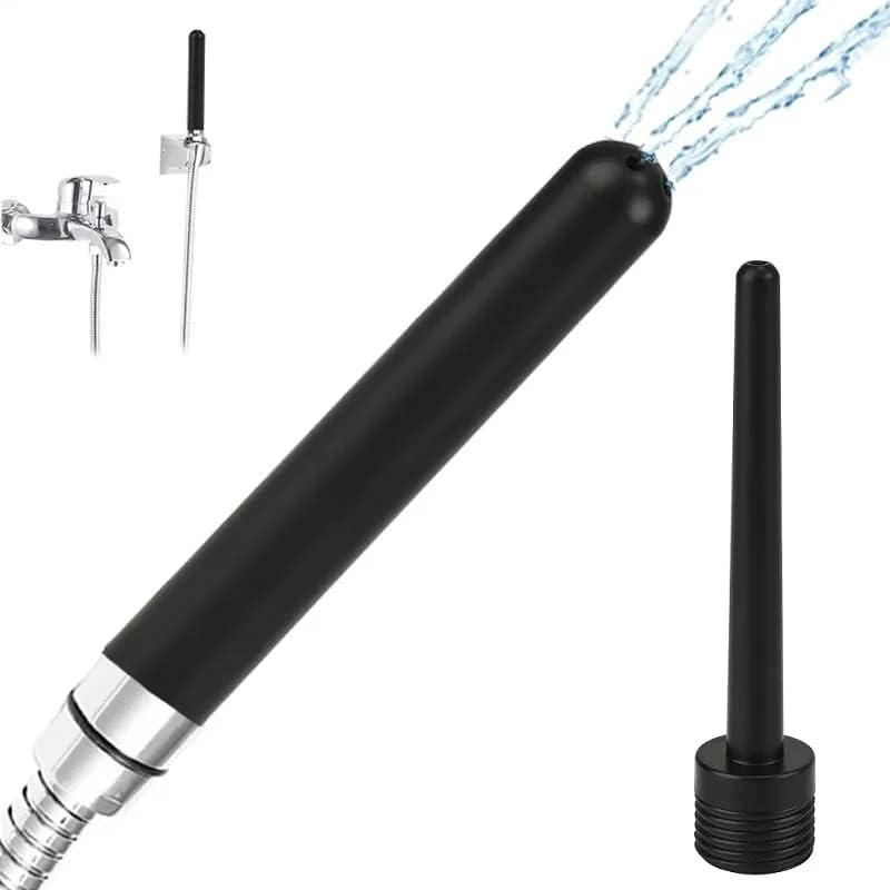 Travel Enema Shower Enema System Water Control Valve for Men and Women Portable Cleaning,Enema Nozzle Kit Colonic System Cleaner for Most Shower Systems