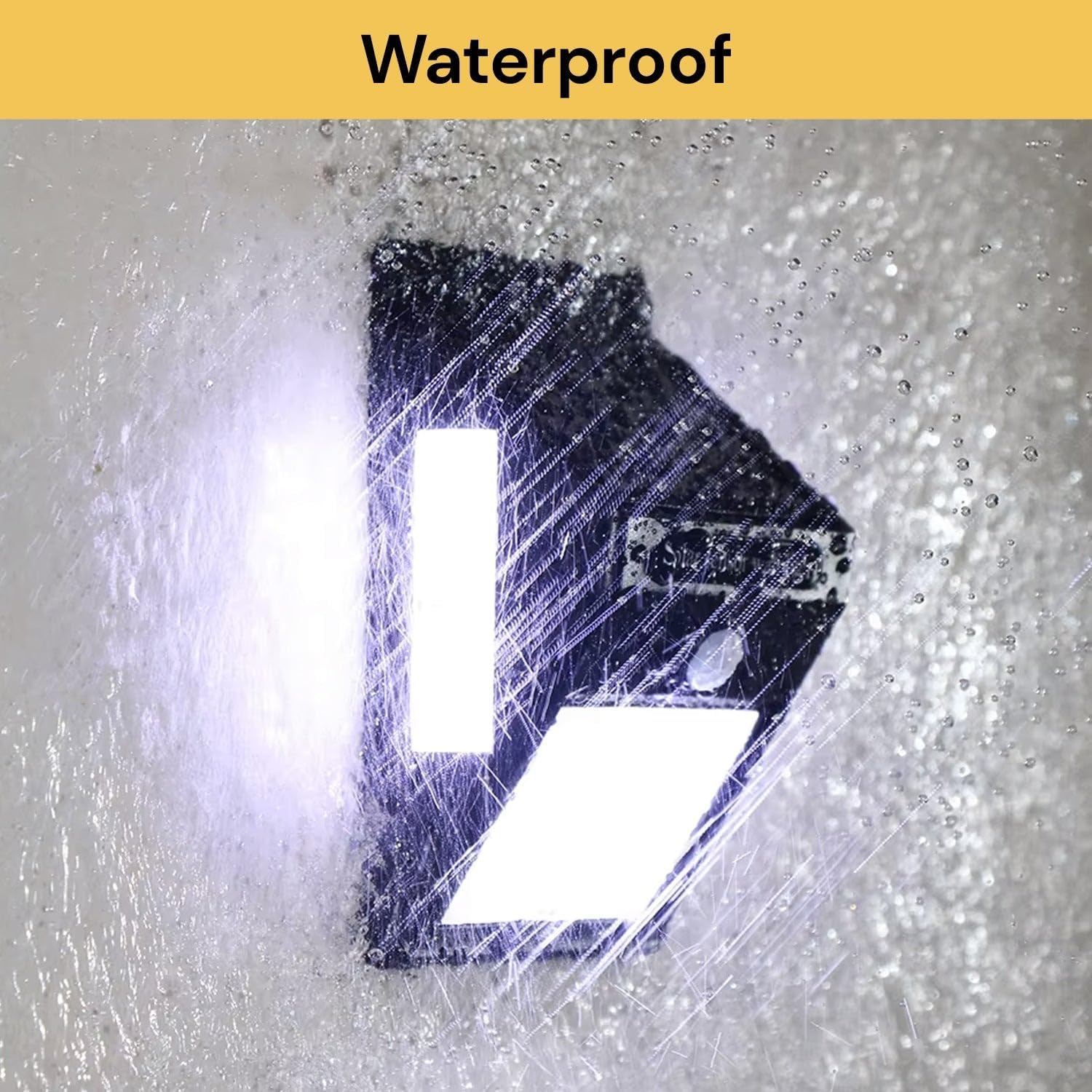 Ezonedeal Solar Lights, Outdoor Waterproof 16 LED Wireless Solar Motion Sensor Light for Patio Porch Path Yard Garden with Motion Activated Auto On/Off (2-Pack) image number 1