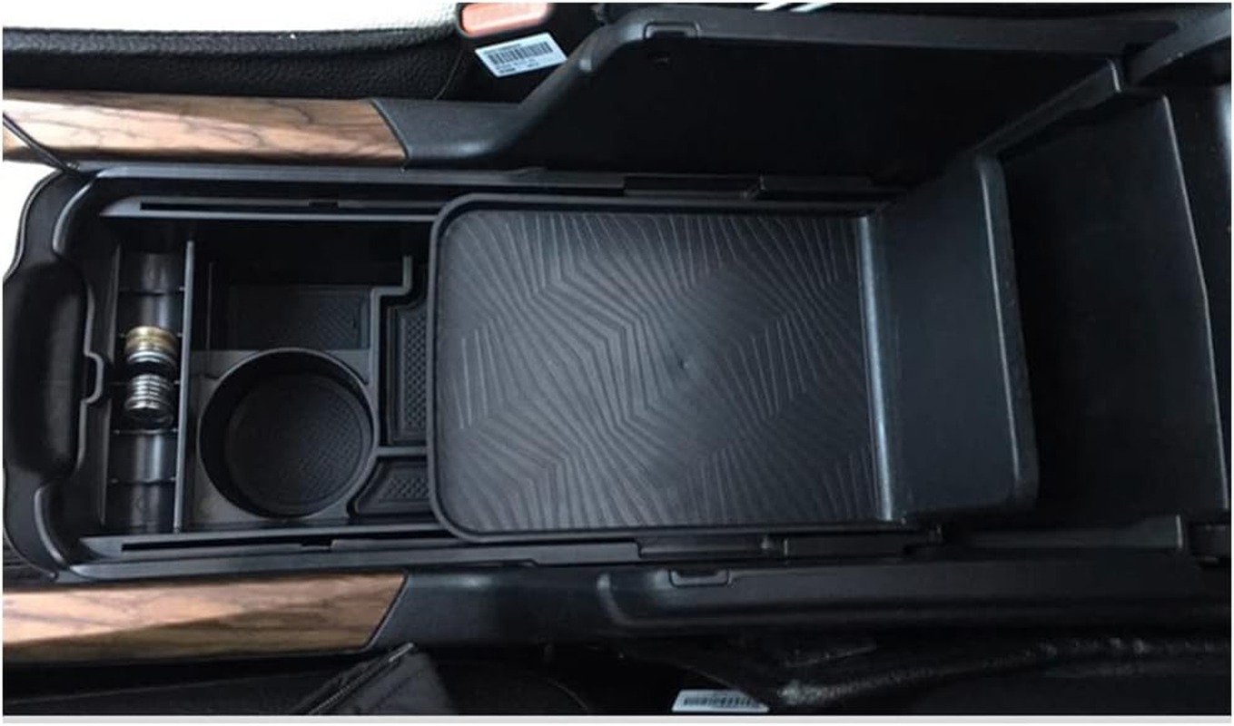 PIUGILH Customized for Honda CR-V 2017-2021 Accessories Car Center Console Armrest Box Glove Secondary Storage Box Console Organizer Insert Tray with Coin and Glass Holder image number 4