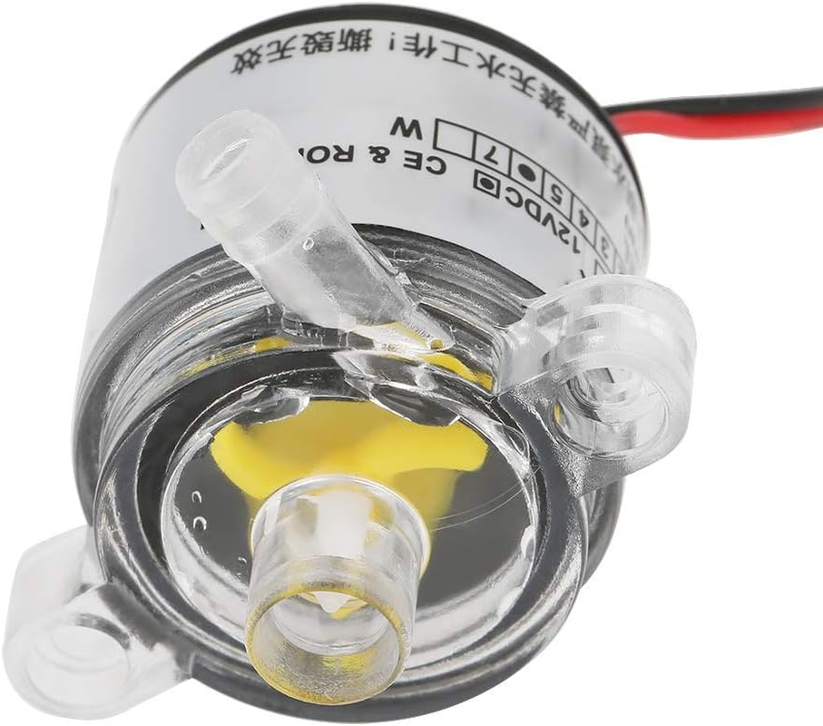 Pump, 1Pc Mini 12V DC 6W Food Grade Submersible Brushless 2L/Min Pneumatic Flow Control Submersible Pump image number 4