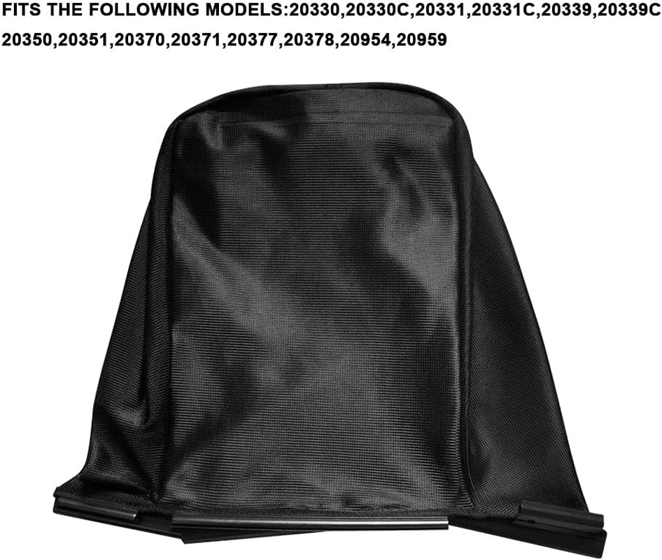 115-4664 Grass Bag - by Braveboy, Compatible with Toro Lawn Mower Xt675 59307 22" Lawn Mower 2009, Fits Model 20330 20331 20370 20371 20377 20378 & More- (NO Metal Frame) image number 3