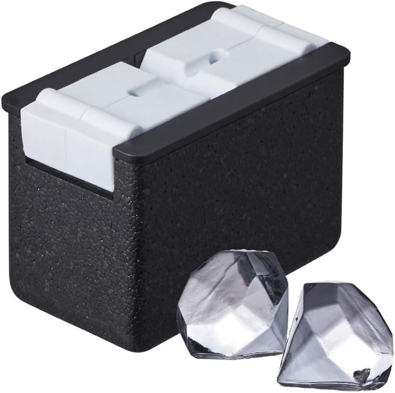 Doshisha Clear Ice Maker, round Shape, 2 Pieces, Diameter 2.4 Inches (6 Cm)