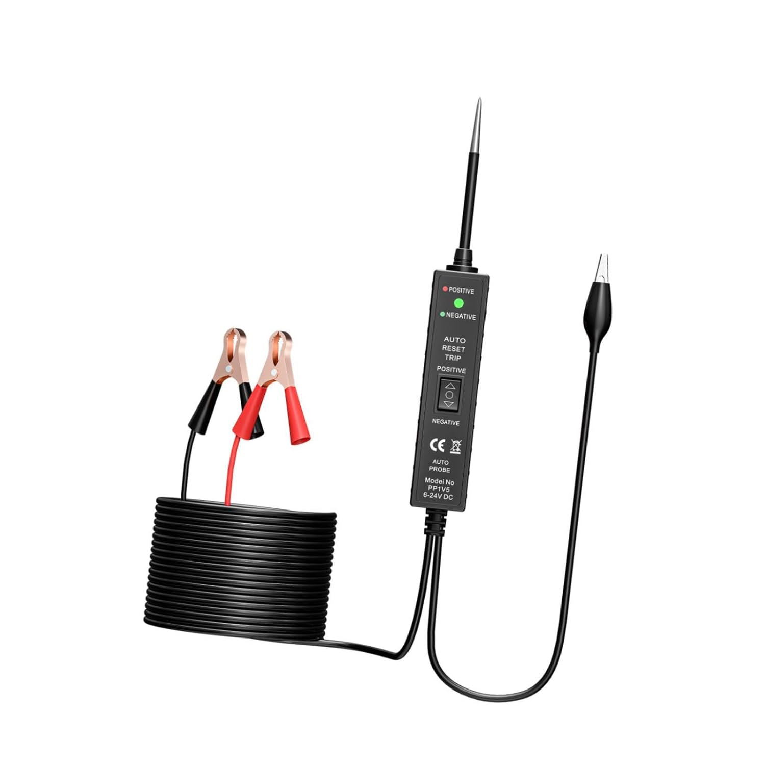 Automotive Electrical Circuit Tester Automotive Testing Gift Versatile Supplies Men Car Power Tester for Trailers Truck RV image number 6