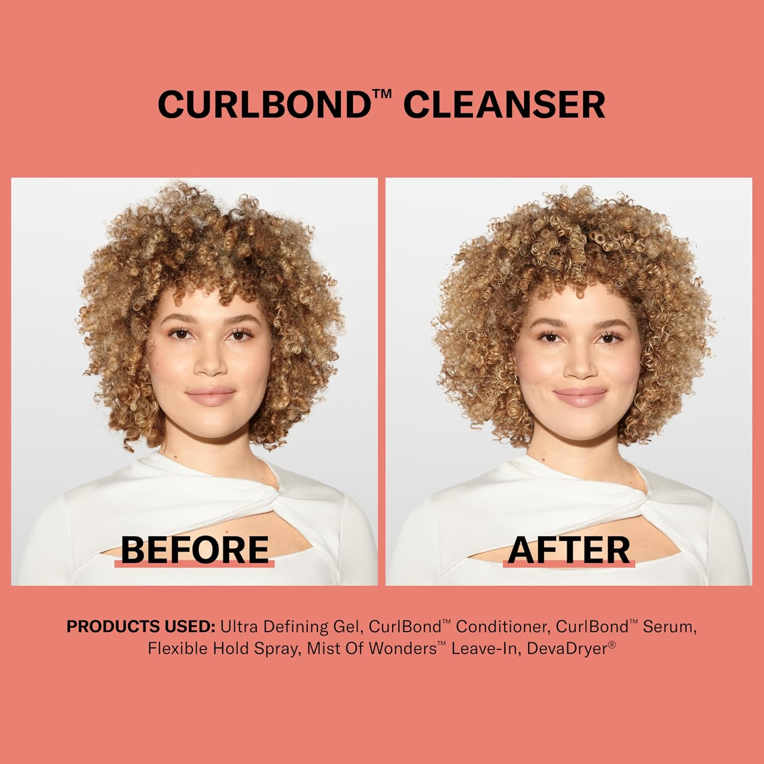 Devacurl Curlbond Re-Coiling Mild Lather Cleanser Hair Shampoo 355 Ml image number 4